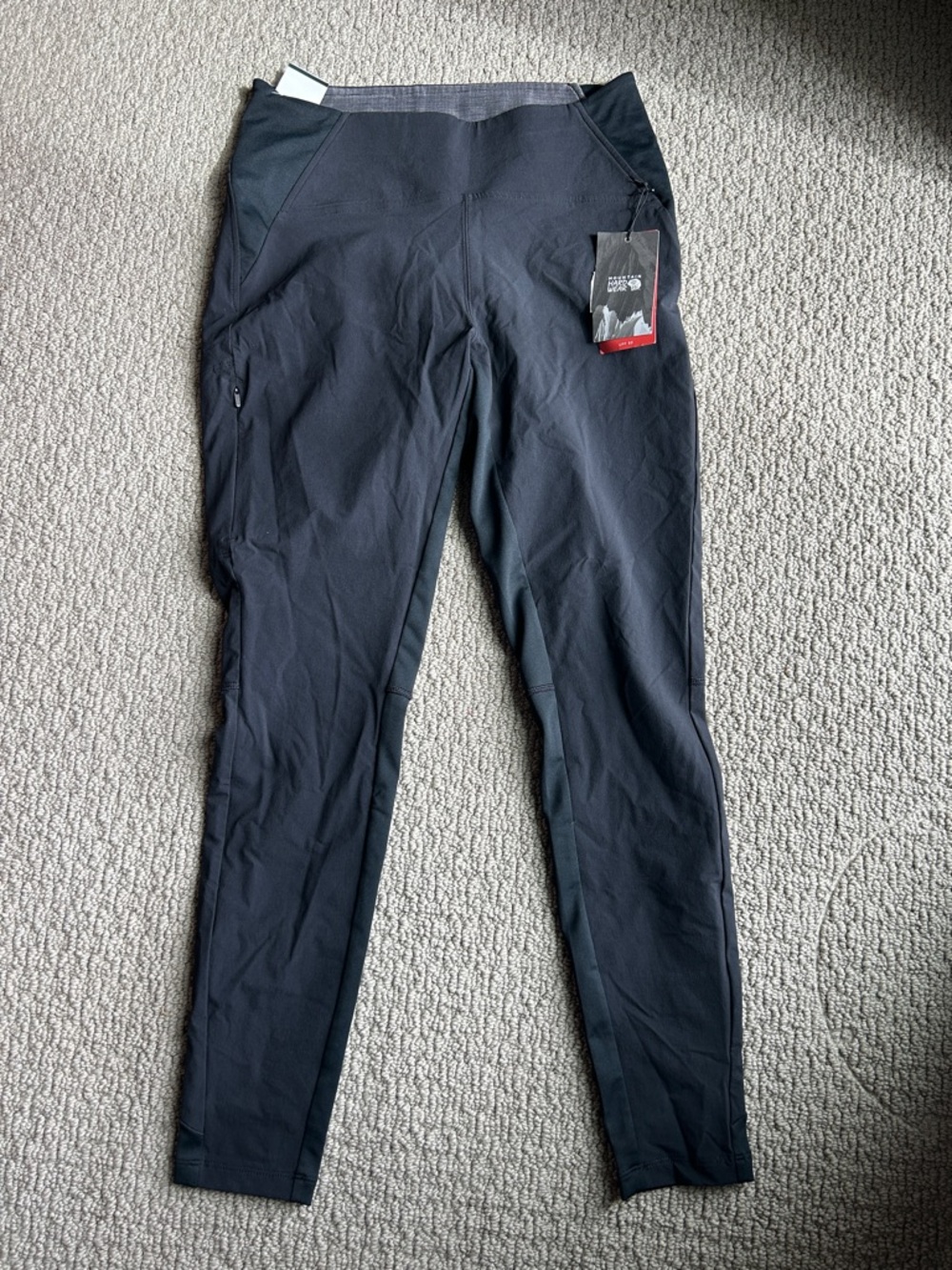 Mountain Hardwear Women's chockstone Black and Gray Active Leggings